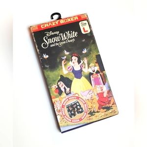 Disney Snow White and The Seven Dwarfs Adult Unisex Boxer Briefs in Novelty Box